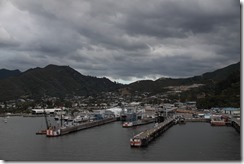 0221 - Vu du ferry, Arrivée Picton, Wellington vers Picton