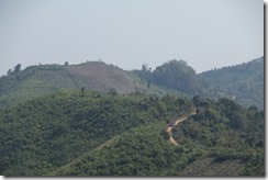 0352 - Luang Namtha vers Oudom Xay, Vu sur les montgnes